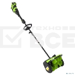 Снегоуборщик аккумуляторный Greenworks GD40SS2 (40V, 30 см, с регулируемым направлением выброса, бесщеточный, с 1хАКБ 5 Ач и ЗУ) 2603107UG, фото 1