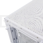 Компьютерный корпус HSPD M510, Mesh Mid Tower, белый, TG, 0.5 SPCC, 4x120мм ARGb ATX, mATX, mITX 180/280/160мм 1x2.5