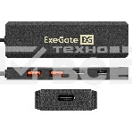 USB-Хаб (концентратор) 4-в-1 ExeGate DUB-2C2P/10G (кабель-адаптер USB 3.2 Gen2 Type C --> 2xUSB3.2 Gen2 Type-A (10G)/2xUSB3.2 Gen2 Type-C (10G), SuperSpeed+ USB 10Gbps, Plug&Play, черный), фото3