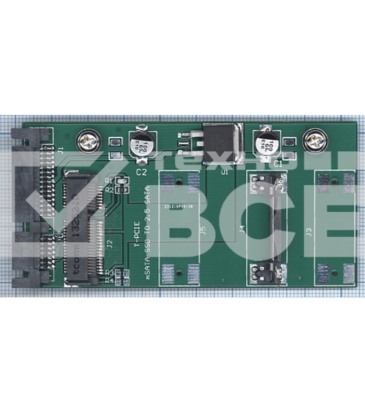 Переходник SSD на 2.5 SATA mini PCI-E