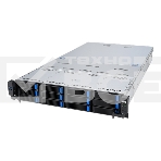 Серверная платформа/ ASUS RS720-E11-RS12U, 2U, 2 x LGA4677,  32 DIMM DDR5, 12=8 x NVMe/SAS*/SATA + 4 NVMe/SATA hs, 2 x M.2 slot, 2 x 10Gbe (X710) RJ45 port,Up to 8 slots PCIe 5.0, 1 x OCP 3.0, 1+1 1600W, фото2