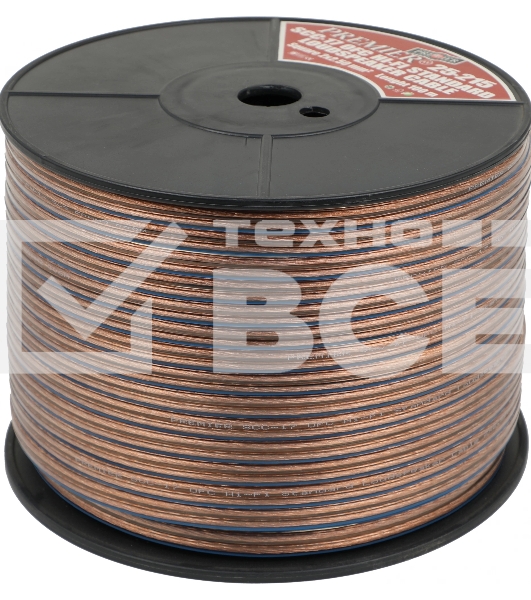 Кабель акустический Premier SCC-17 BC 100м. прозрачный (25-215 100)