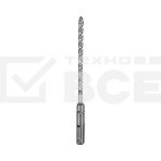 Бур по бетону Kranz SUPER 6x160 мм, профессиональный, цельная крестовая пластина, SDS PLUS, фото 1