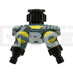 Разветвитель 2-канальный на кран 1/2'-3/4' Профи ЧЕТЫРЕ СЕЗОНА, фото5