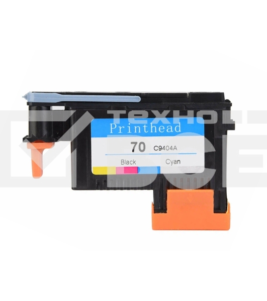 Печатающая головка NVPrint NVP 70 HP (NV-C9404A) Matte Black and Cyan для HP DesignJet Z2100/Z3100/Z3200/Z5200/Z5400; HP PhotoSmart PRO B8850/B9180 совместимая