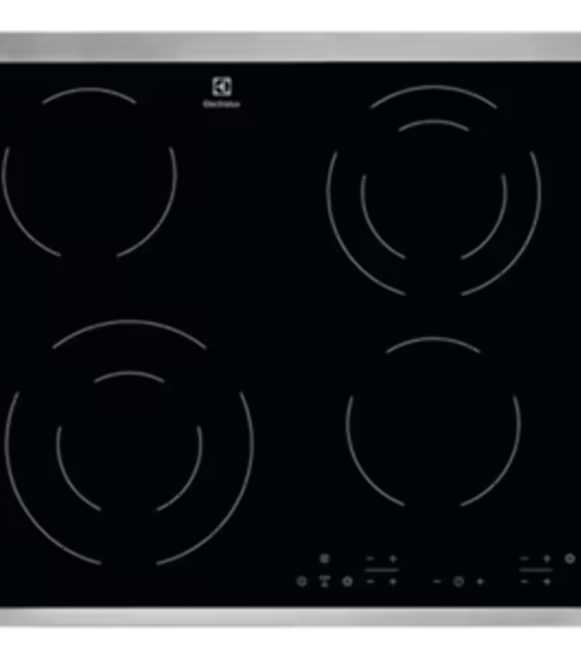 Электрическая варочная поверхность Electrolux EHF6342XOK, 4 конфорки, с зоной расширения, стеклокерамика, 6300 Вт