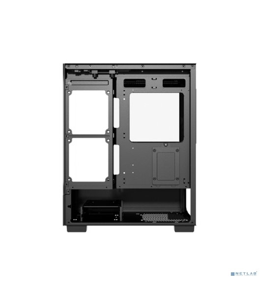 Компьютерный корпус Powercase Vision Micro, Black, Tempered Glass, 4х 120мм 5-color fan, черный, mATX (CVBM-L4)