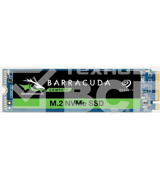 Накопитель SSD Seagate BarraCuda 510, 256Gb, PCIe 3.0 x4, M.2 2280, NVMe, R/W 3100/1050