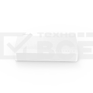 Настольный неуправляемый коммутатор TENDA S108 (mini), 8 портов Ethernet 10/100 Мбит/сек, пластиковый корпус