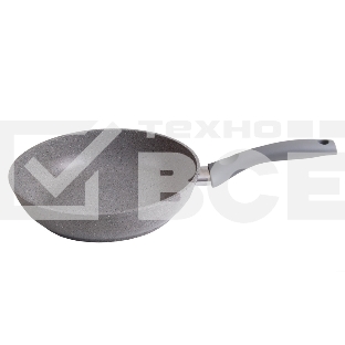 Сковорода Kukmara СМС262а 260/60 мм с ручкой, АП (светлый мрамор)