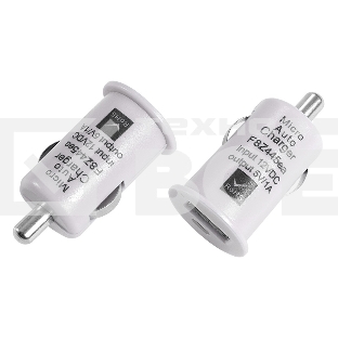 Автозарядка в прикуриватель Rexant USB (АЗУ) (5 V, 1000 mA) белый