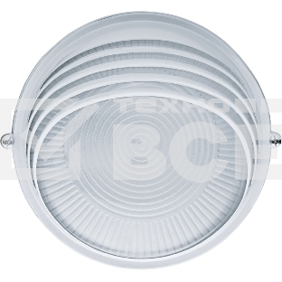 Светильник Navigator ЛОН NBL-R3-60-E27/WH 1х60Вт E27 IP54 (аналог НПБ 1307 бел. круг ресн. 60Вт)