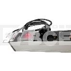 Блок розеток Rem-10 с выкл., 8 Sсhuko, 10 A, алюм., 19