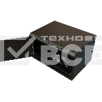 Шкаф коммутационный WRline (WR-TW-0645-SR-RAL9004) настенный 6U 600x450мм пер.дв.металл 2 бок.пан. 60кг черный 370мм 367мм IP20 сталь, фото 1