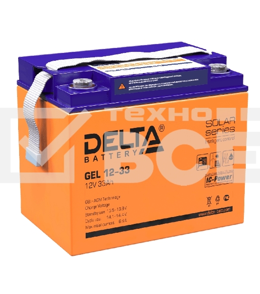 Батарея для ИБП Delta GEL 12-33