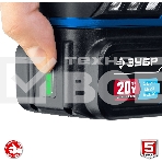 Дрель-шуруповерт Зубр DBS-201-42, 20В, 2 АКБ, Ударная, Кейс, фото5