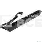 Блок розеток горизонтальный ExeGate ServerPro PDU-19H903 Al-9S-EU2, 19