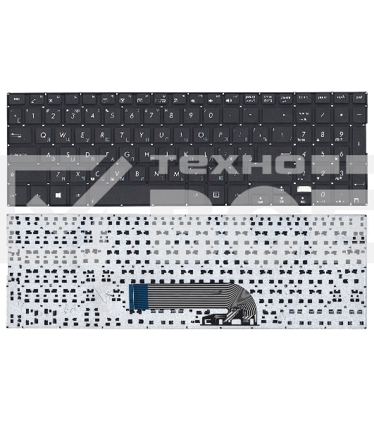 Клавиатура для ноутбука Asus Transformer Book Flip TP500 TP500L TP500LB TP500LN черная