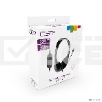 Гарнитура CBR CHP 353M Black, проводная стерео, микрофон с шумоподавл., USB, регул. оголовья, длина кабеля 2,2 м, цвет чёрный, фото11