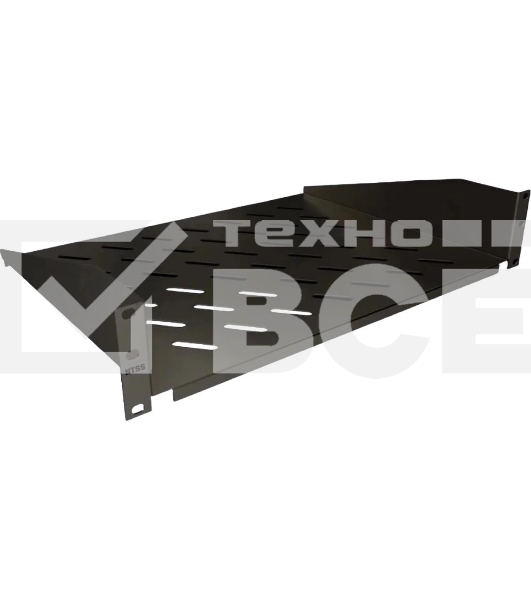 Полка стационарная NTSS NTSS-FF-350-BL 2U нагр.:20кг. 19