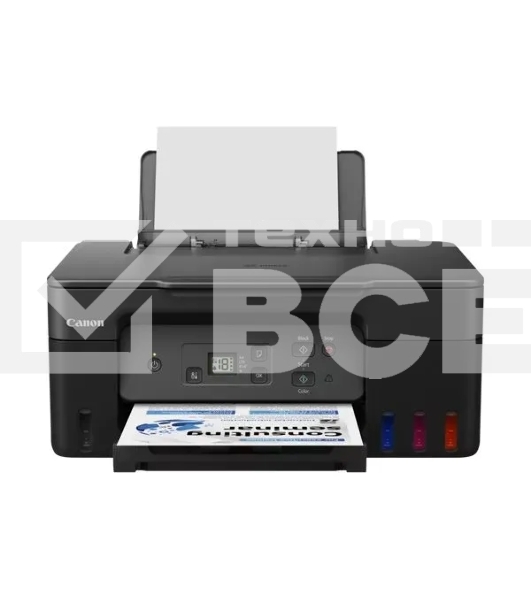 МФУ струйный Canon PIXMA G2470 (5804C009), A4, цветное, печ. 11 стр/мин (ч/б) 6 стр/мин (цвет), 4800x1200 dpi (печать) 600 x 1200 dpi (скан.), USB