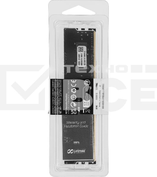 Оперативная память Kingston Fury Renegade Pro, DDR5, 16GB (1x16GB), 6400MHz, CL32, ECC, RDIMM