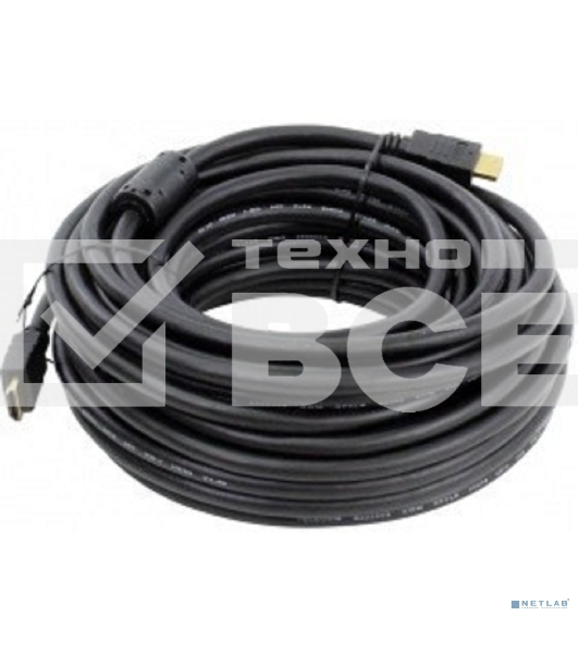Кабель Telecom HDMI 19M/M 1.4V+3D , 15м 2 фильтра
