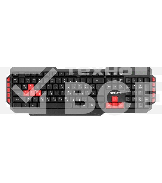 Клавиатура проводная ExeGate Multimedia Professional Standard LY-505M проводная, USB, черный