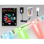 Комплект светодиодной ленты GS2401 5050 30Led/ 7.2W m/ 12V IP20 RGB/ 5000*10*1.87mm (4 конт.), фото16