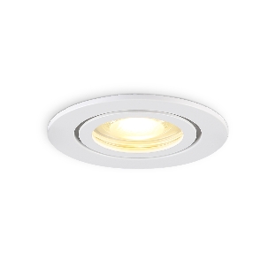 Светильник Ambrella light TN1150 WH белый IP44 GU5.3 D85*28