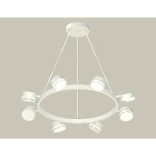 Светильник Ambrella light XB9195203/8 SWH/FR/CL белый песок/белый матовый/прозрачный GX53 (C9195, N8399)