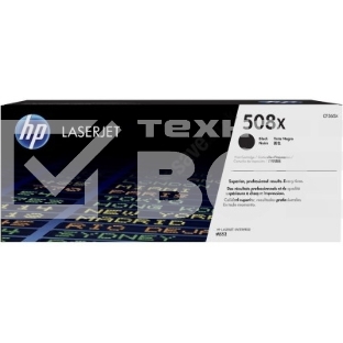 Тонер Картридж HP 508X CF360X черный для HP CLJ M552/M553 (12500стр.)
