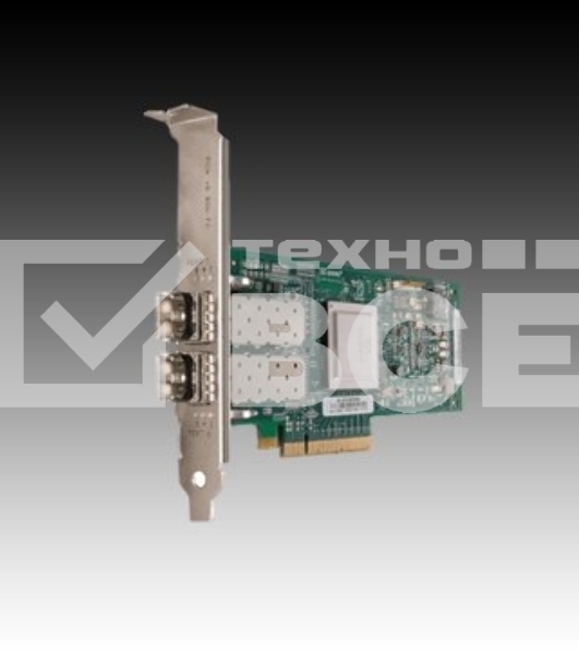 Контроллер Qlogic QLE2562-CK 8Gb 2-port FC HBA x8 PCIe LC multi-mode optic
