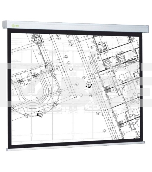Экран Cactus 104.6x186см Wallscreen CS-PSW-104x186 16:9 настенно-потолочный рулонный белый