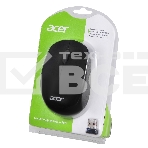 Мышь беспроводная Acer OMR020 черный, 1200 dpi, радиоканал, USB, кнопки - 3, фото6