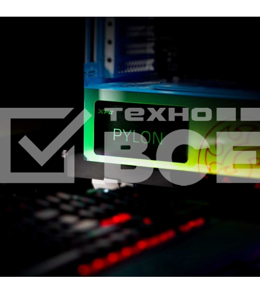 Блок питания ADATA XPG  PYLON650B-BLACKCOLOR, 650 Вт, 80 PLUS Bronze, 120мм, черный