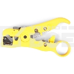 Универсальный инструмент для зачистки витой пары (UTP/STP) Hyperline HT-352, круглого телефонного кабеля кат. 5, коаксиального кабеля RG-59/6/11/7, плоского телефонного кабеля, фото3