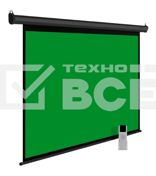 Экран Cactus 200x200см GreenFloorExpert CS-PSGME-200X200 1:1 настенно-потолочный рулонный