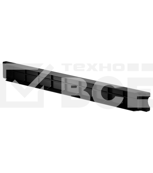 Панель бланкирующая C3 Solutions C3.BP5202 шир.482мм 1U черный