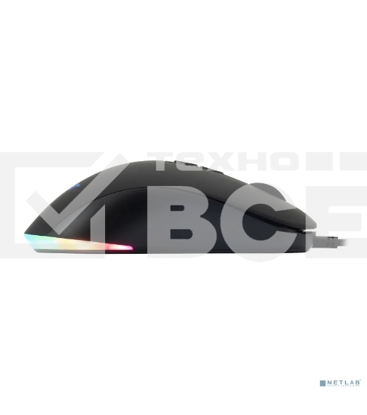 Мышь проводная Acer OMW135 черный, 6400 dpi, USB, кнопки - 7