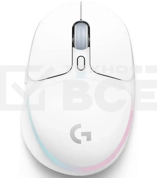 Мышь беспроводная Logitech G705 белый, 8200 dpi, радиоканал, Bluetooth, USB, кнопки - 6