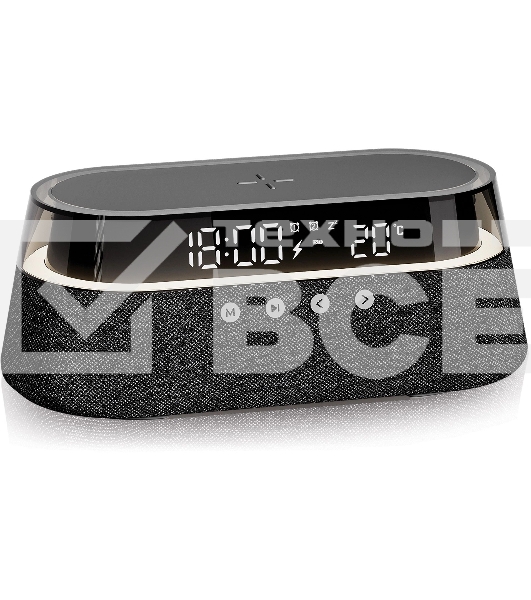 Портативная колонка BBK BTA1212 черный 10W 2.0 BT 10м 1800mAh