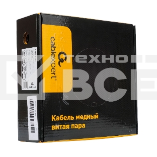 Кабель Cablexpert (RU) FTP-LSZH 4x2x0.51, медный, кат.5e, однож., 100м, box, оранж