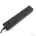 Сетевой фильтр 5bites GARDA SP3B-510 3S / 3*0.75мм2 / 1м / черный, фото 1