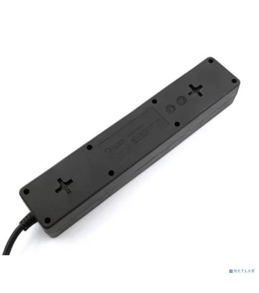 Сетевой фильтр 5bites GARDA SP3B-510 3S / 3*0.75мм2 / 1м / черный