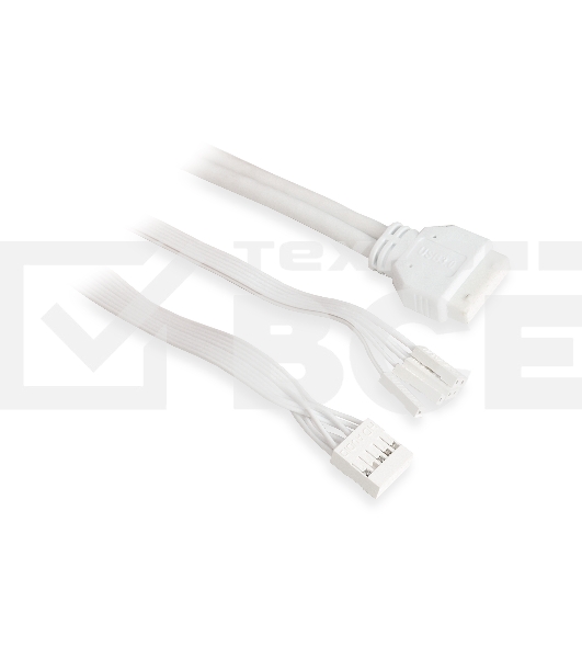 Компьютерный корпус HSPD M510, Mesh Mid Tower, белый, TG, 0.5 SPCC, 4x120мм ARGb ATX, mATX, mITX 180/280/160мм 1x2.5