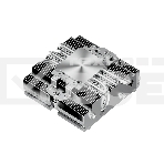 Кулер для процессора PCCooler S815I Low profile (125W, 4pin PWM, 37mm, Al/Cu, 4x6mm, 1x75mm, 51.42 CFM, 39dBA, 2000~4000 RPM, S: LGA115X/20XX/1200/1700/1851 AMD3/AMD4, silver), фото 1