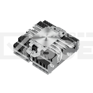 Кулер для процессора PCCooler S815I Low profile (125W, 4pin PWM, 37mm, Al/Cu, 4x6mm, 1x75mm, 51.42 CFM, 39dBA, 2000~4000 RPM, S: LGA115X/20XX/1200/1700/1851 AMD3/AMD4, silver)