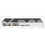 Управляемый гигабитный POE коммутатор уровня 2, 24 порта 10/100/1000Base-T с поддержкой PoE, 4 порта 100/1000BASE-X (SFP), бюджет POE 370W, фото5