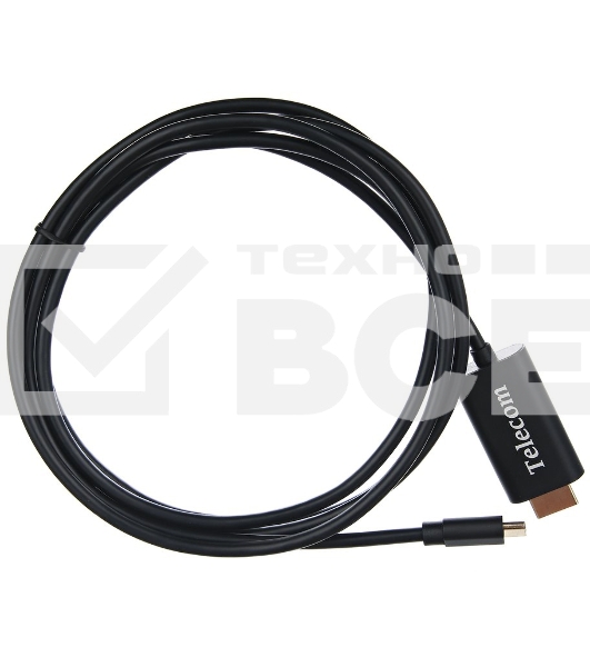 Кабель TelecomUSB3.1 Type-Cm --> HDMI A(m) 4K@30Hz, 1.8m <TCC005-1.8M>